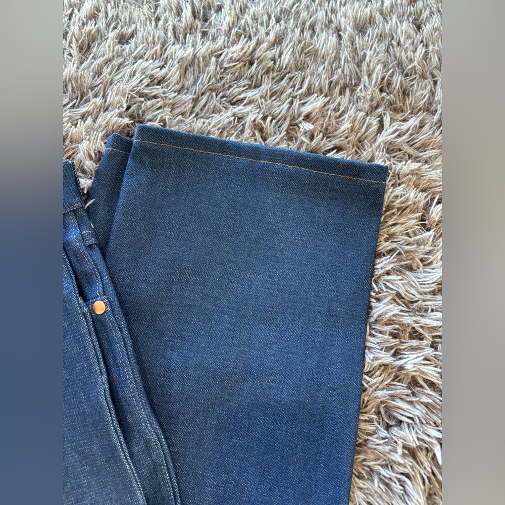 Wrangler Men's Dark Blue Bootcut Jeans “cowboy cut” - Picture 4 of 6